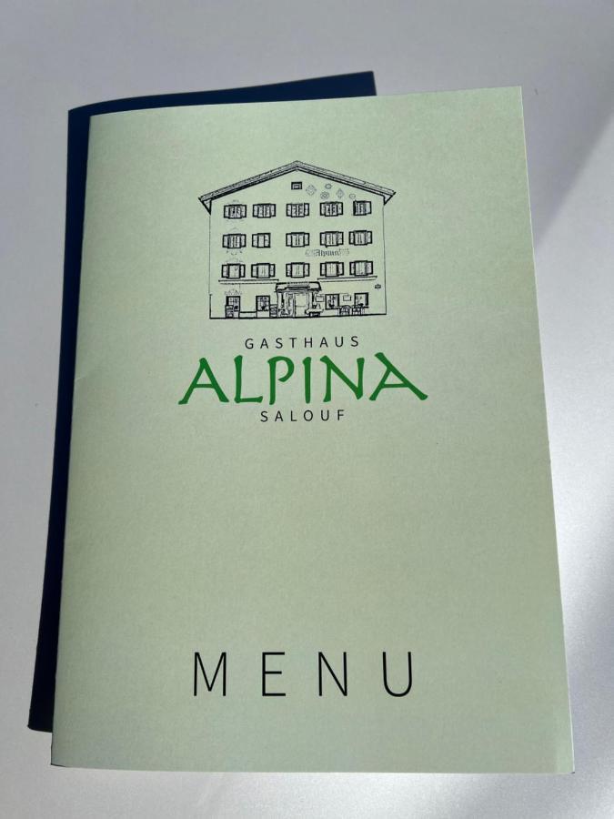 Hotel Und Restaurant Alpina Salouf Exterior photo